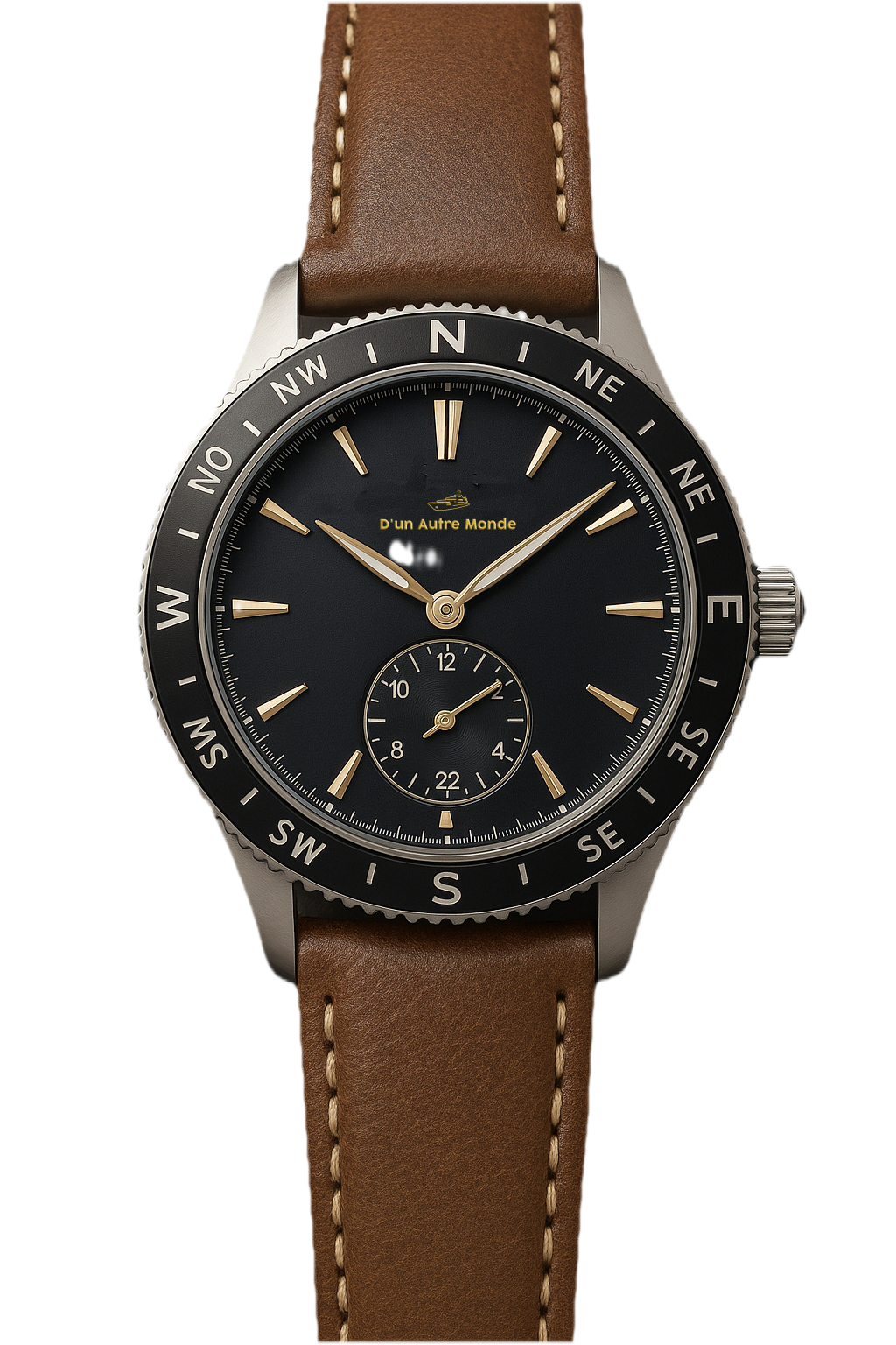 Eternal Voyage Compass luxury watch with compass dial and maritime design