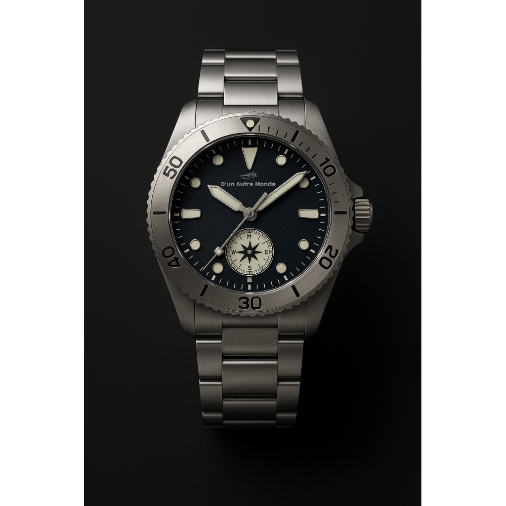 Monaco Royale Marine luxury watch blending AI design and handcrafted precision inspired by maritime heritage